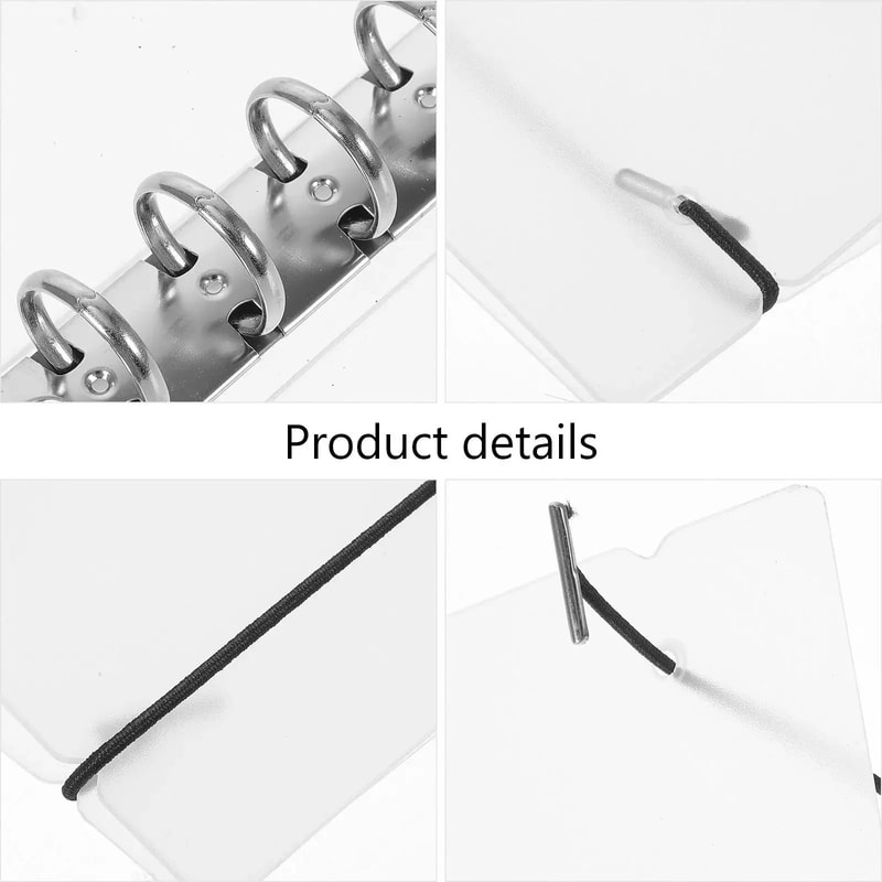 A7 Student Planner Binder Cover Compact A7 Binder Planner For Notes Scheduling Organization 2