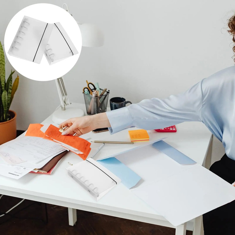 A7 Student Planner Binder Cover Compact A7 Binder Planner For Notes Scheduling Organization 4