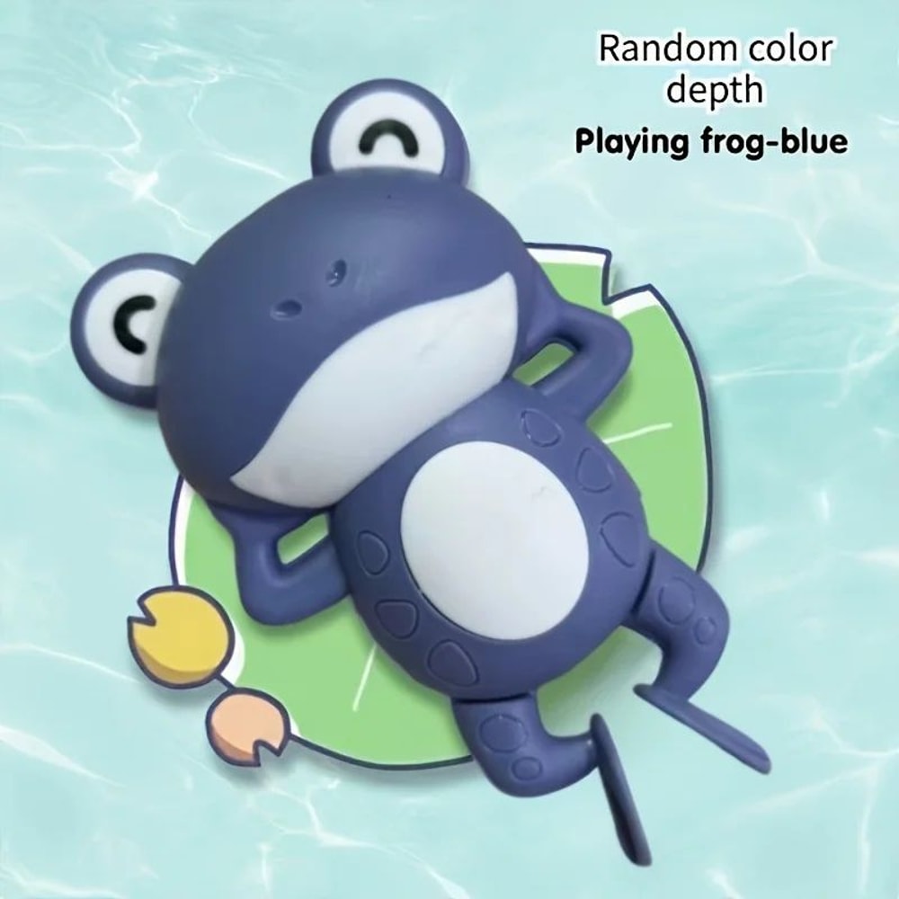 Clockwork Frog Bath Toys For Toddlers Interactive Bath Toys For Toddlers With WaterPowered Movemen 3