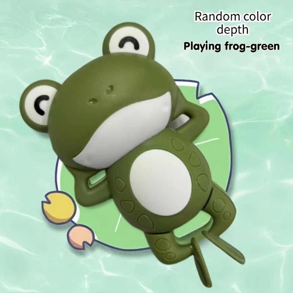 Clockwork Frog Bath Toys For Toddlers Interactive Bath Toys For Toddlers With WaterPowered Movemen 4