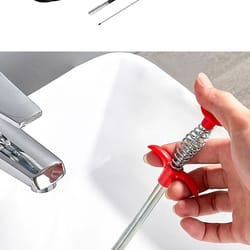 60cm flexible drain snake tool – heavy-duty drain snake for fast clog removal in sinks & pipes