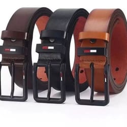 men pu leather pin buckle belt – classic men pu leather belt for business & casual style