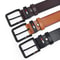 Men PU Leather Pin Buckle Belt Classic Men PU Leather Belt For Business Casual Style 3