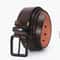 Men PU Leather Pin Buckle Belt Classic Men PU Leather Belt For Business Casual Style 4