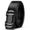 Men Automatic Buckle Leather Belt Luxury Genuine Leather Belt With Ratchet Closure For Business C 14