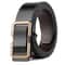 Men Automatic Buckle Leather Belt Luxury Genuine Leather Belt With Ratchet Closure For Business C 9