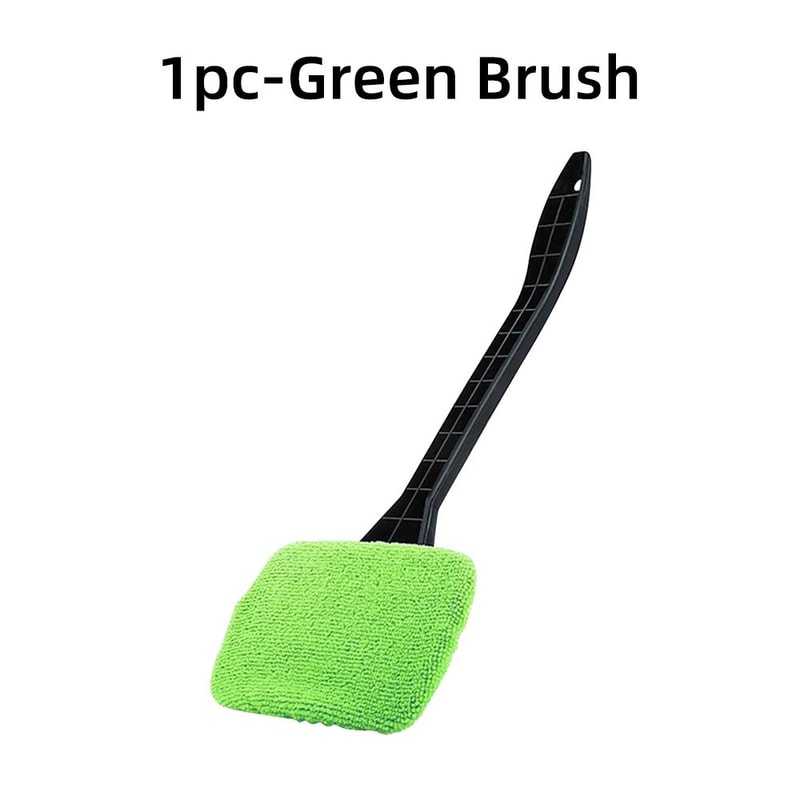 Microfiber Car Window Cleaner Brush Long Handle Windshield Cleaning Tool 6
