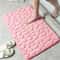 Pebble AntiSlip Floor Mat Embossed Fiber Bathroom Living Room Rug 0