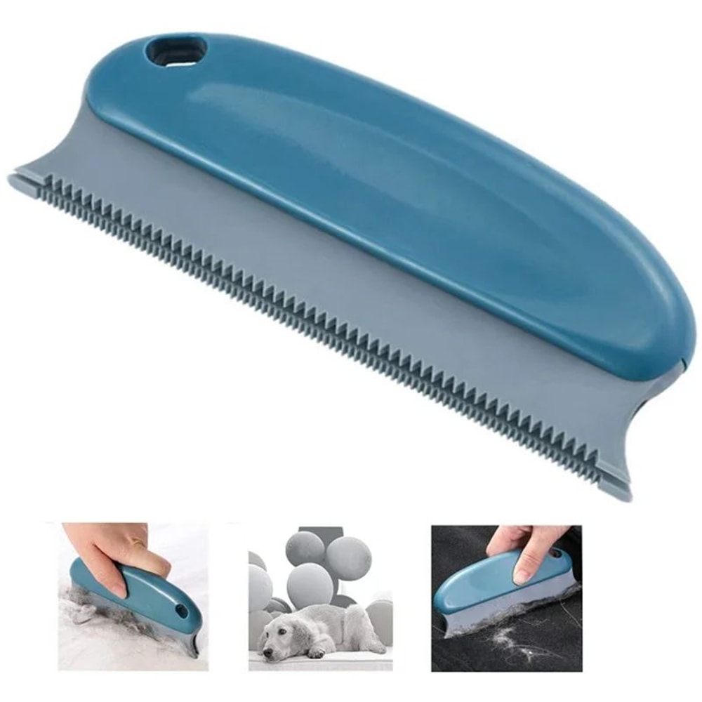 Reusable Lint Pet Hair Remover Brush Portable Fabric Sofa Cleaning Tool 2
