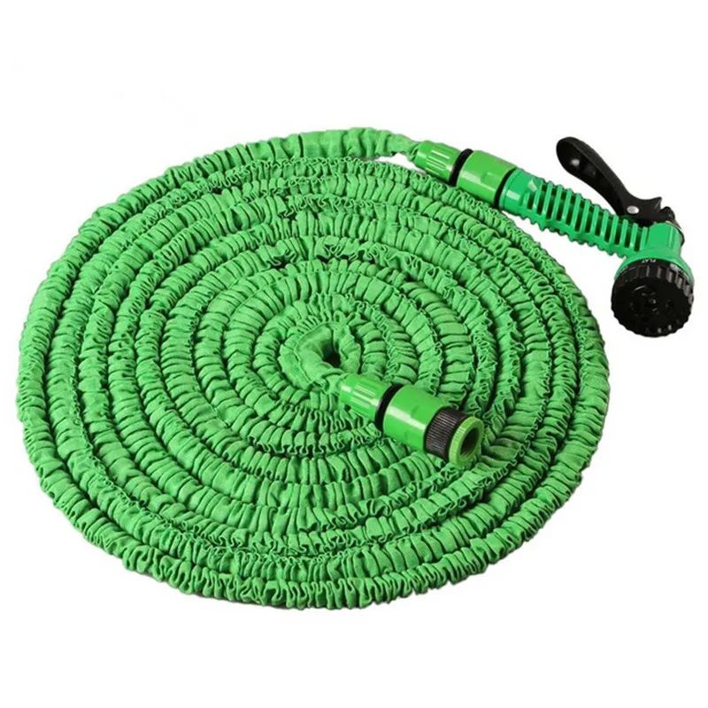 Expandable HighPressure Garden Hose Telescopic Water Hose With Spray Gun 1