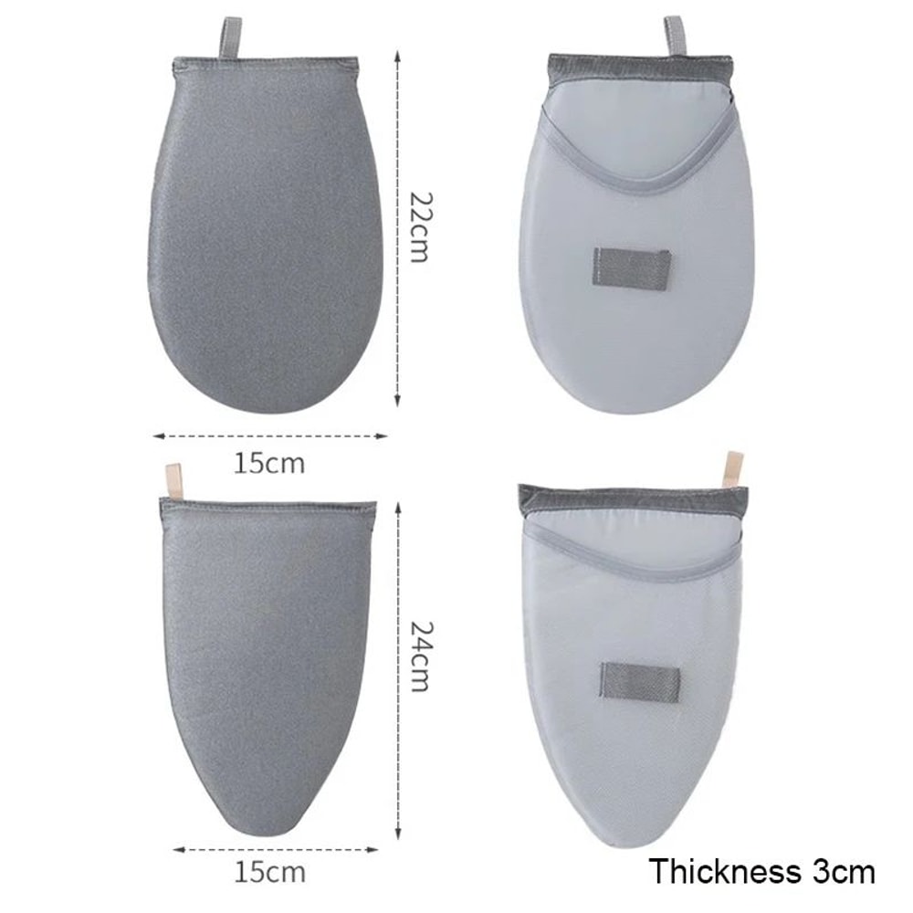 Mini HeatResistant Ironing Board Pad With AntiScald Protection Washable Iron Mat Cover 4