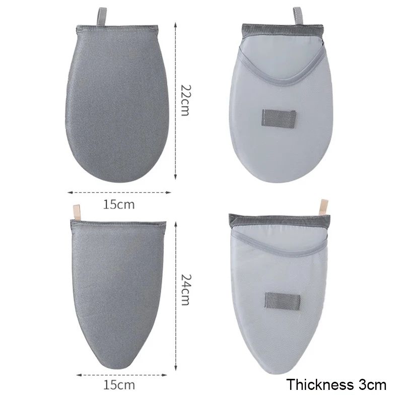 Mini HeatResistant Ironing Board Pad With AntiScald Protection Washable Iron Mat Cover 4