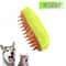 3in1 Steam Pet Grooming Brush With Massage Shedding Control For Cats And Dogs 5