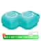 Silicone Dog Bathing Brush With Shampoo Dispenser Soft Pet Massage Grooming Tool 9