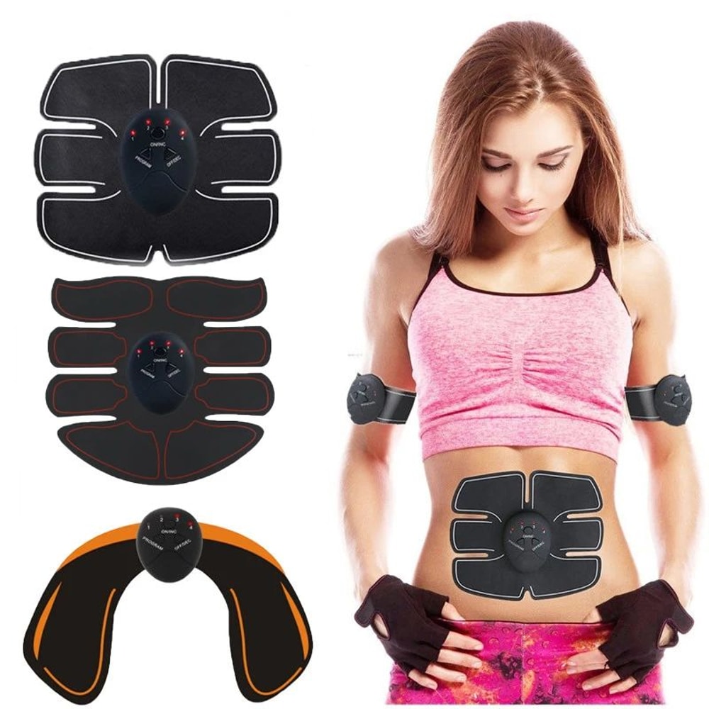 FlexTone EMS Muscle Stimulator Wireless Abs Buttocks Trainer Smart Body Slimming Massager 1