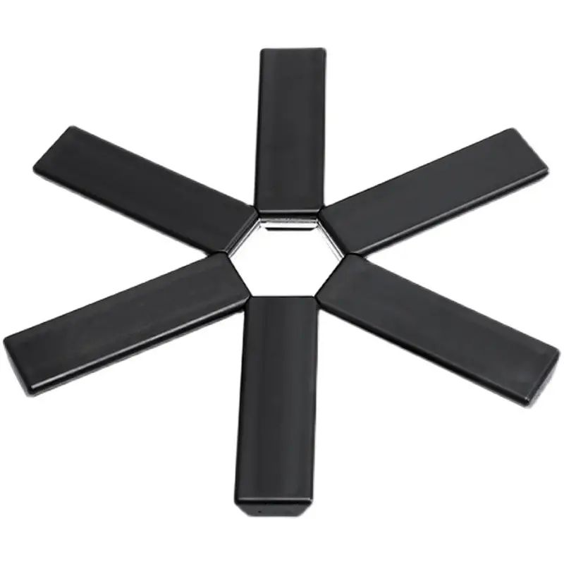Foldable Heat Resistant Pot Mat Kitchen Trivet HighTemperature Insulated Placemat For Pots And Pa 6