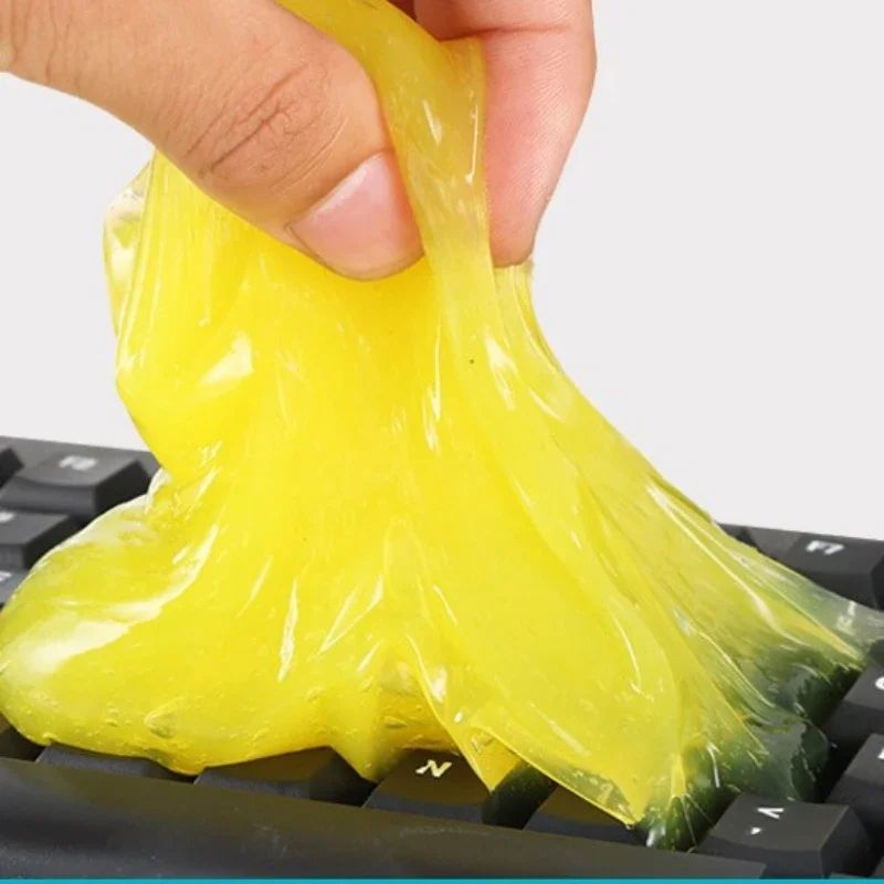 MultiSurface Cleaning Gel Dust Remover Reusable Car Cleaning Slime Keyboard Cleaner 23