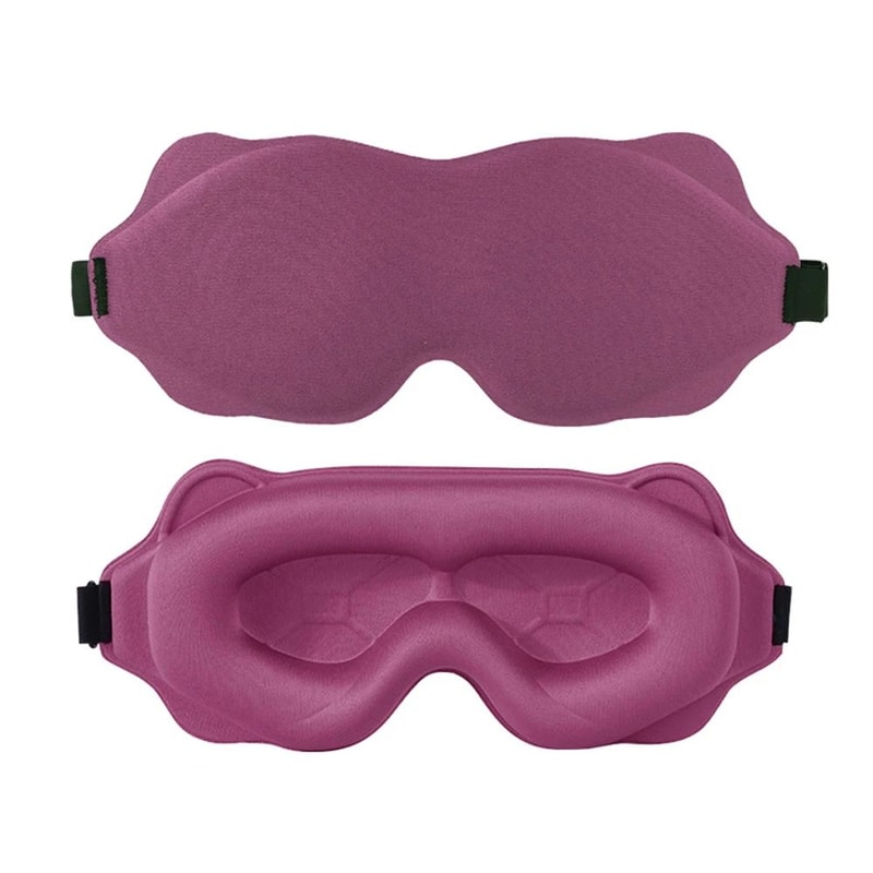 3D Sleep Mask For Deep Rest Light Blocking Eye Mask With Breathable PressureFree Comfort 13