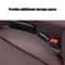 Universal Car Seat Gap Filler Organizer Waterproof PU Seat Gap Storage AntiDrop Stopper 2Pack 1