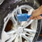 Microfiber Car Wheel Cleaning Brush Soft Tire Rim Wash Brush With Ergonomic Handle 0