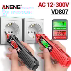 aneng non-contact voltage tester pen – portable ac electric detector with ncv sensor