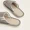 Breathable Linen OpenToe Slippers Comfortable Indoor House Shoes For Men Women 5