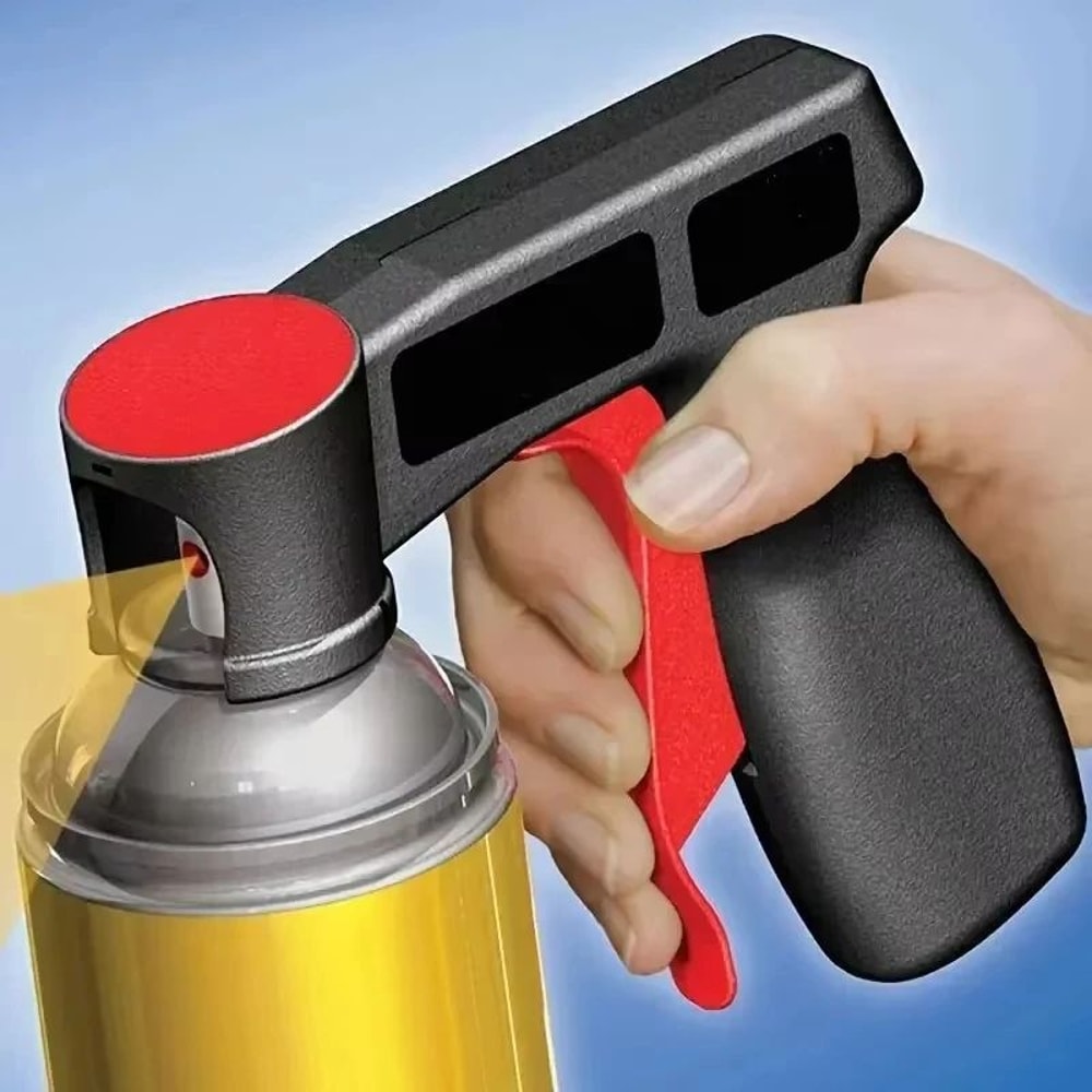 Universal Spray Paint Handle Grip Reusable Trigger Handle For Aerosol Cans 0