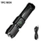 UltraBeam Pro Rechargeable Tactical LED Flashlight HighPower Zoom Waterproof Torch 5
