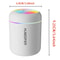 PureMist Mini Air Humidifier USB Aroma Diffuser With LED Light For Home Car 1