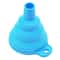 FlexiPour Collapsible Silicone Funnel Mini Foldable Funnel For Kitchen Fuel Travel 7