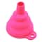 FlexiPour Collapsible Silicone Funnel Mini Foldable Funnel For Kitchen Fuel Travel 15