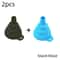 FlexiPour Collapsible Silicone Funnel Mini Foldable Funnel For Kitchen Fuel Travel 17