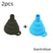 FlexiPour Collapsible Silicone Funnel Mini Foldable Funnel For Kitchen Fuel Travel 17