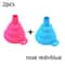 FlexiPour Collapsible Silicone Funnel Mini Foldable Funnel For Kitchen Fuel Travel 10