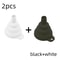 FlexiPour Collapsible Silicone Funnel Mini Foldable Funnel For Kitchen Fuel Travel 12