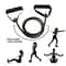 PowerFlex Resistance Bands With Handles Home Workout Strength Training Set 3