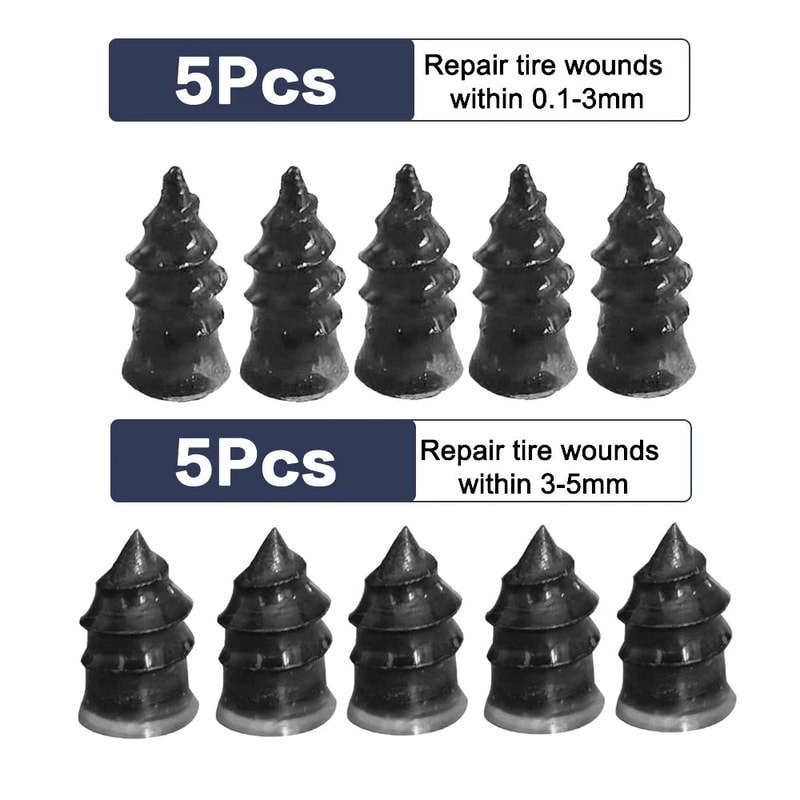 QuickSeal Tire Repair Nails Universal Rubber Puncture Repair Kit 1030 PCS 4