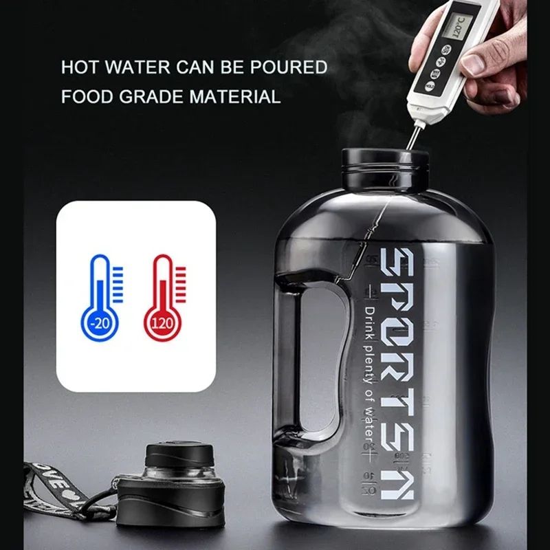 HydraMax Large Capacity Sports Water Bottle 17L 27L LeakProof Fitness Outdoor Hydration Bottle 2