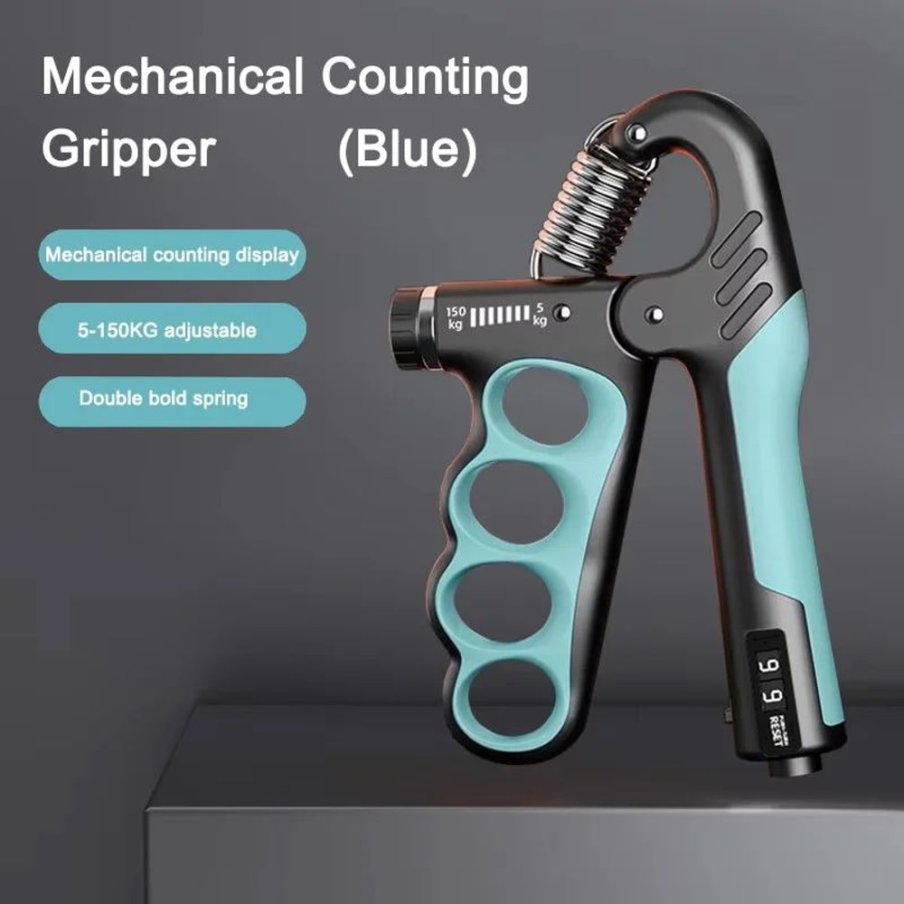 Premium Adjustable Hand Grip Strengthener Grip Strength Trainer 5150 Kg Resistance 7