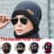ThermaGuard Winter Beanie Scarf Combo Fleece Knit Neck Warmer Hat 1