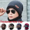 ThermaGuard Winter Beanie Scarf Combo Fleece Knit Neck Warmer Hat 1