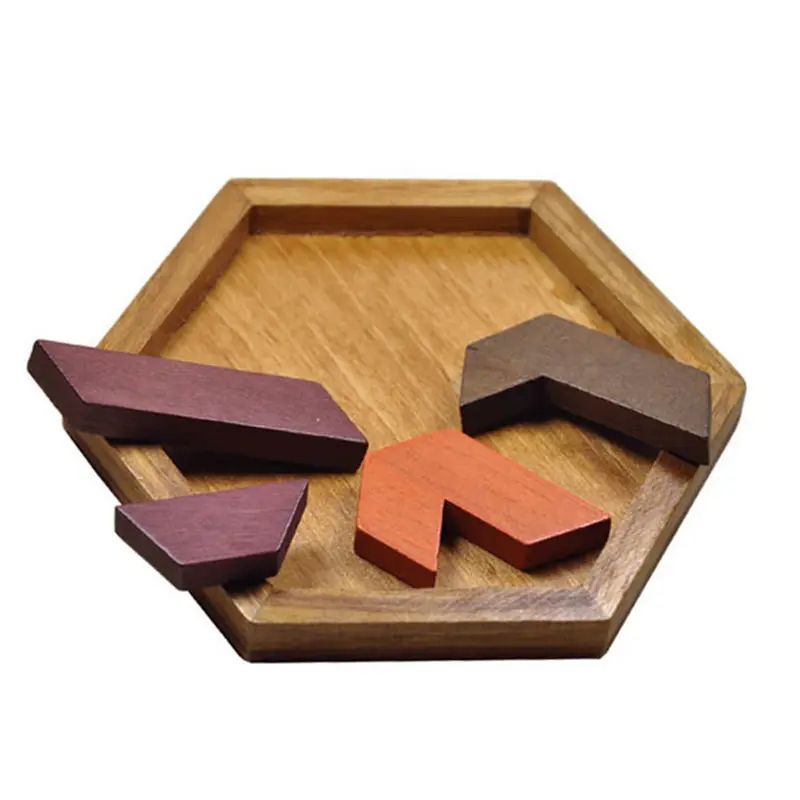 MindShape Wooden Geometric Puzzle Board Educational Brain Teaser Toy For Kids 3