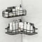 SteelFlow Floating Wall Shelf Metal Bathroom Storage Organizer For Kitchen Home 0