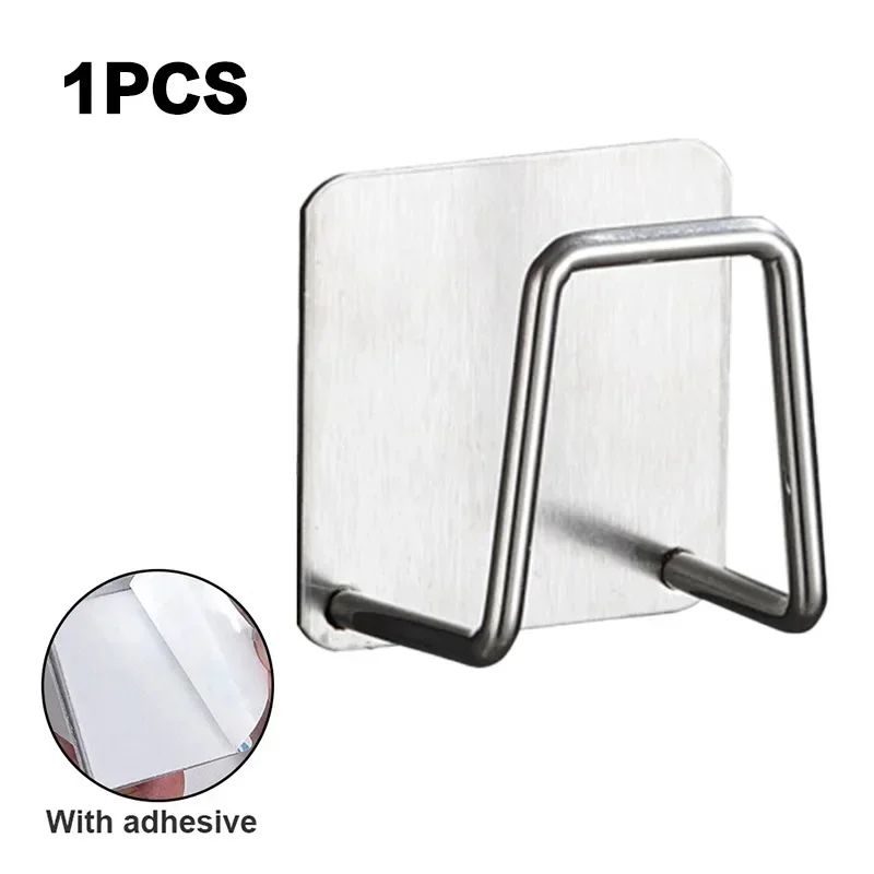 SinkSmart Stainless Steel Sponge Holder SelfAdhesive Kitchen Sink Organizer 6