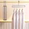 SpaceMax 9Hole Foldable Hangers Space Saving Closet Organizer 3Pack 3