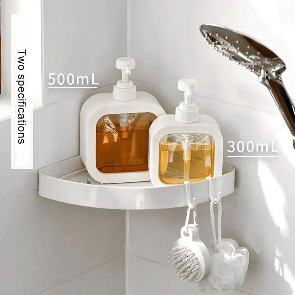 PurePour Large Capacity Detergent Dispenser Bottle Refillable Laundry Shower Gel Container 3