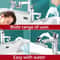 FlexFlow 1080 Rotatable Faucet Sprayer Head Universal Tap Extender With Dual Spray Modes 4