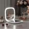 GlowFold LED Makeup Mirror DoubleSided 3x Magnification Portable Mirror With Adjustable Light 1