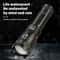 PowerBeam 2000LM Tactical Flashlight Rechargeable LED Flashlight With Zoom Display 2