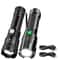 PowerBeam 2000LM Tactical Flashlight Rechargeable LED Flashlight With Zoom Display 4